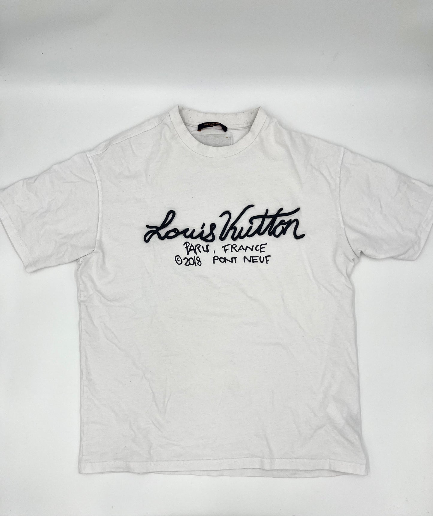 Louis Vuitton Pont Neuf Logo Shirt - Vintage & Classic Tee